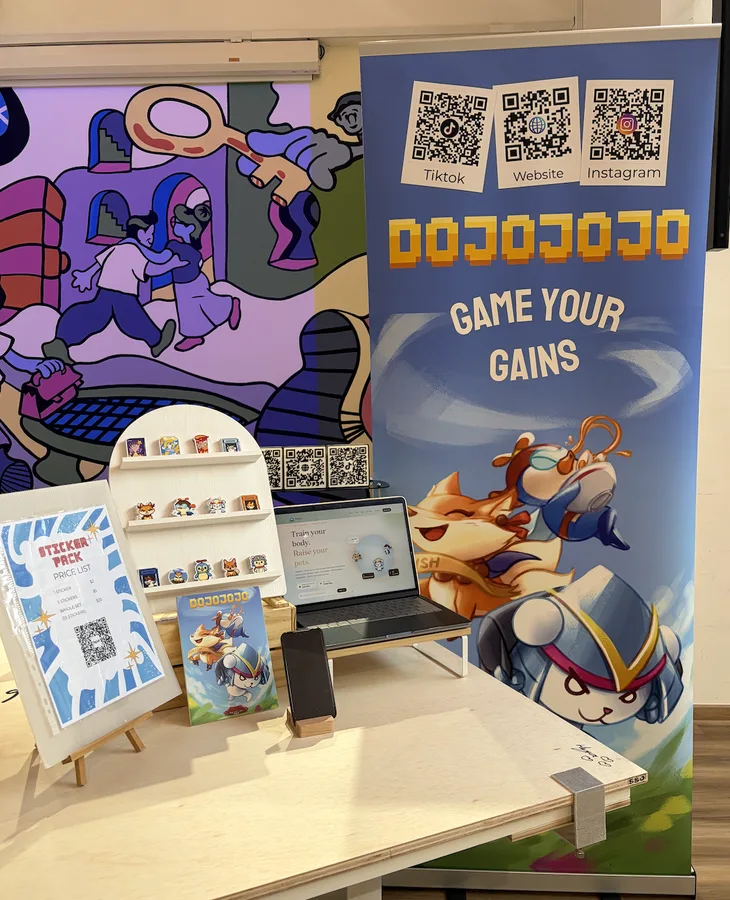 Our booth at Ideas Fest S2